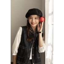 復古牛仔馬甲外套