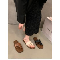小眾復古涼拖鞋(3色) (大尺碼42)